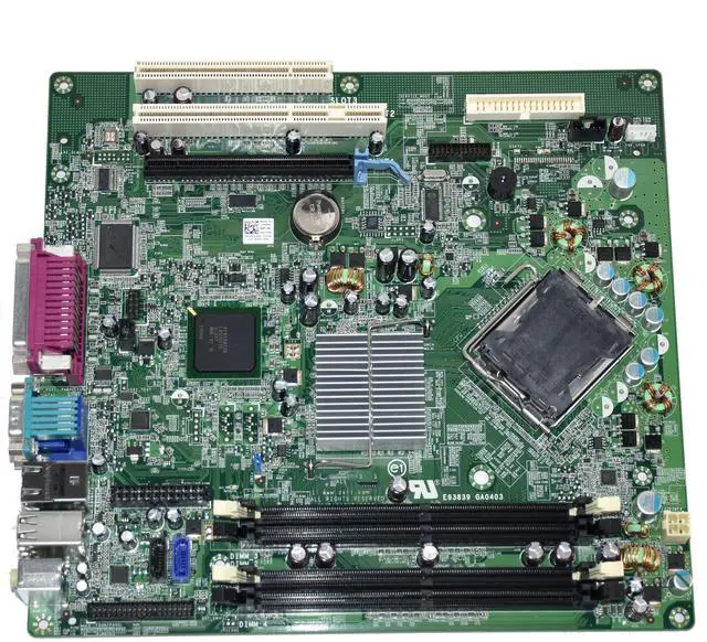 Alt view image 3 of 7 - Dell Optiplex 760 DT Desktop Intel Motherboard DDR2 LGA775 R230R