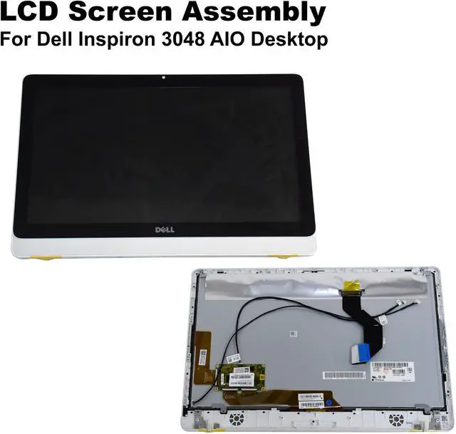 Alt view image 2 of 7 - Dell Inspiron 3048 23.8" AIO Desktop LCD Screen Assembly FXPDM