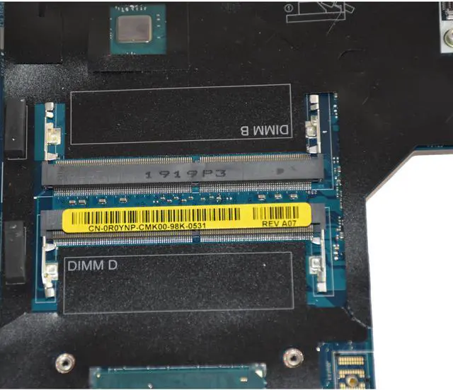 Alt view image 4 of 5 - Dell Precision 7730 Intel i7-8850H 4.3GHz Laptop Motherboard R0YNP
