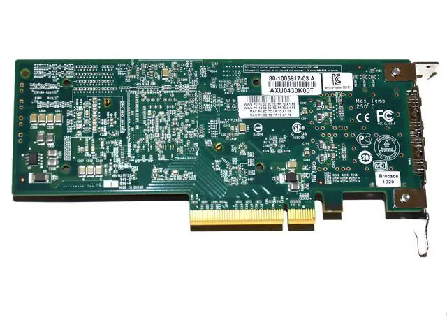 Alt view image 5 of 5 - Dell Brocade 1020 10Gbps Dual Port PCI Express Converged Network Adapter XT5PF