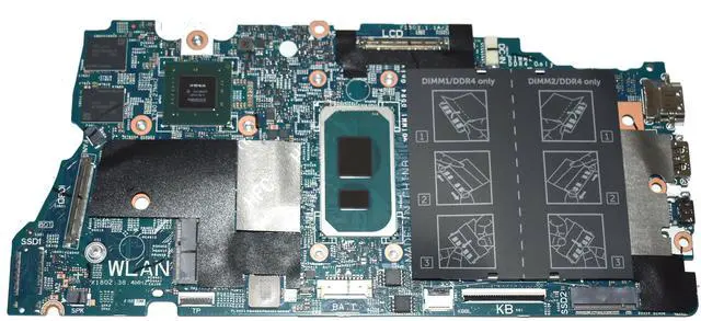 Alt view image 5 of 6 - Dell Inspiron 17 7706 2-in-1 i7-1165G7 Laptop Motherboard P47D9