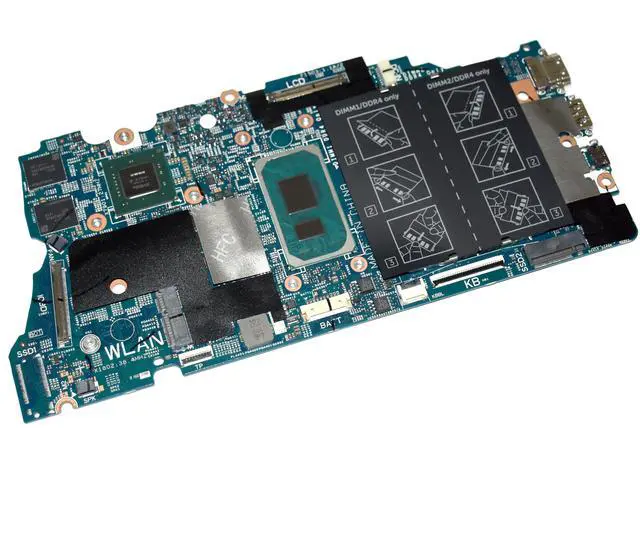 Alt view image 6 of 6 - Dell Inspiron 17 7706 2-in-1 i7-1165G7 Laptop Motherboard P47D9