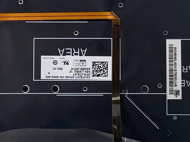 Alt view image 3 of 3 - Dell XPS 9343 9350 9360 LATIN 81 Keyboard NSKLS0BC PK1316I1A18 T9JKT