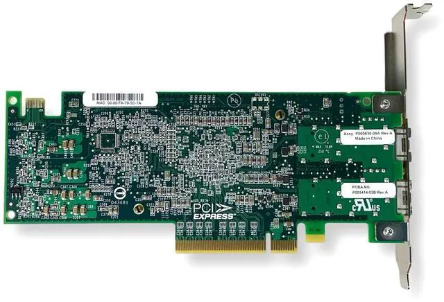 Alt view image 5 of 7 - IBM 74Y3457 EMULEX Dual Port 10GbE PCIe Express Network Card