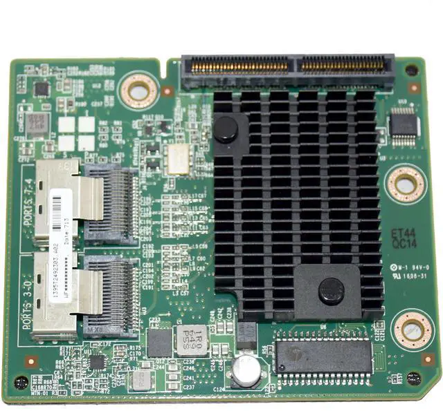 Alt view image 3 of 6 - Dell LSI SAS 2008 8 Port Controller Daughter Card Assembly 471NY