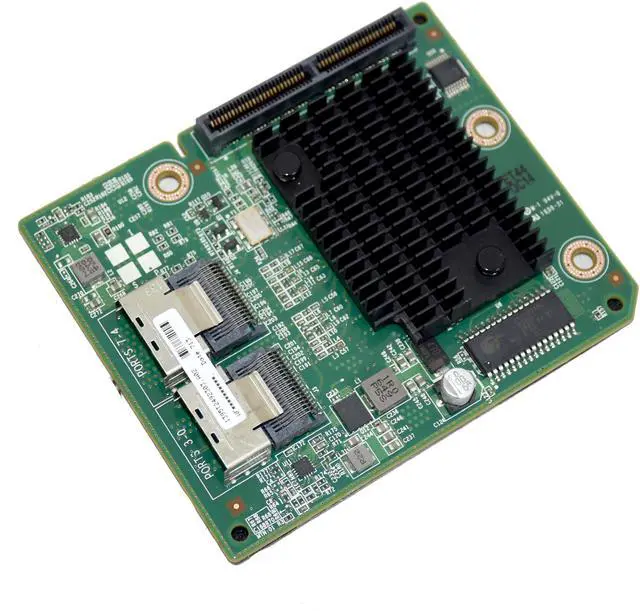 Alt view image 4 of 6 - Dell LSI SAS 2008 8 Port Controller Daughter Card Assembly 471NY