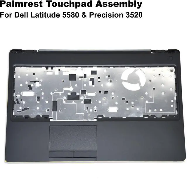 Alt view image 2 of 5 - Dell Latitude 5580 & Precision 3520 Palmrest Touchpad Assembly 5WF4M