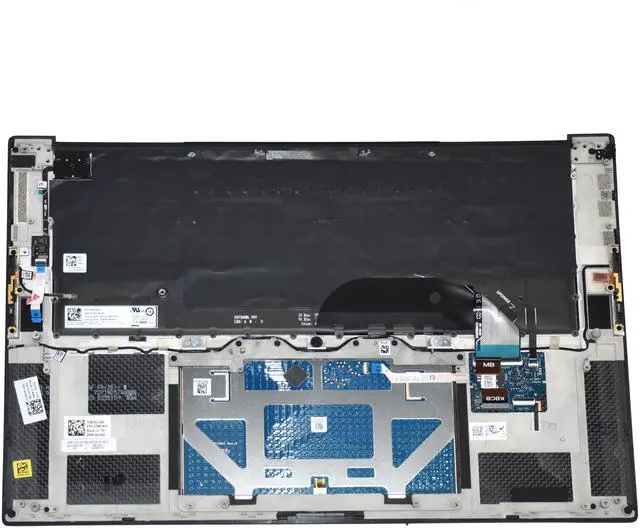 Alt view image 4 of 13 - Dell Inspiron 3515 Series Laptop Palmrest Keyboard w/Touchpad Assembly 6DJD9