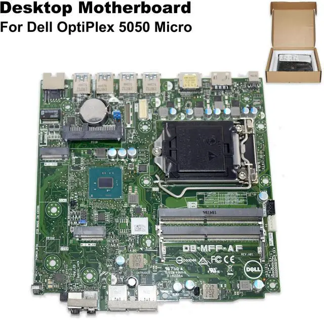 Alt view image 2 of 7 - Dell OptiPlex 5050 LGA 1151 DDR4 Micro Desktop Motherboard 782GW