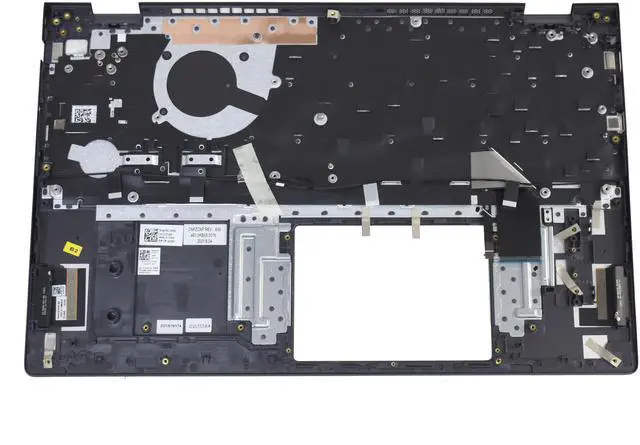 Alt view image 4 of 5 - Dell Vostro 5501 & 5502 Palmrest Backlit Keyboard Assembly G2VT3