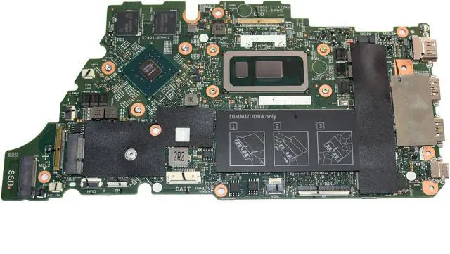 Alt view image 5 of 6 - Dell Inspiron 5490 Intel i5-10210U 4GB Ram laptop Motherboard FKDCV