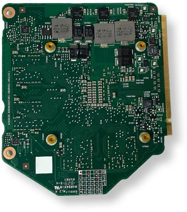 Alt view image 4 of 7 - HP All-in-One Series Nvidia GTX1050 4GB GDDR5 Graphics Video Card L04820-001