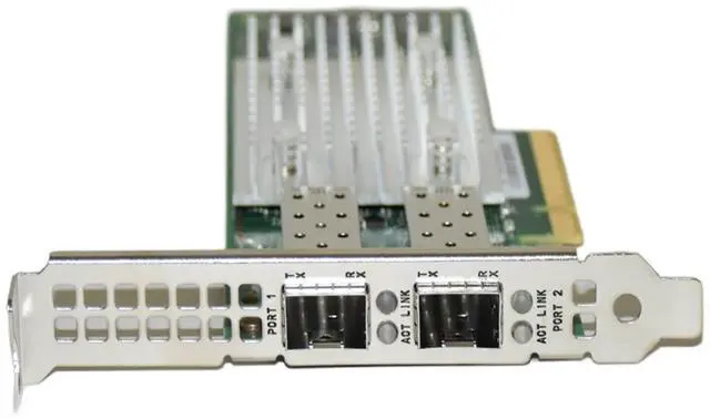Alt view image 5 of 7 - Dell 5252W QLogic QL41112 2x Port 10GB SFP+ Network Adapter