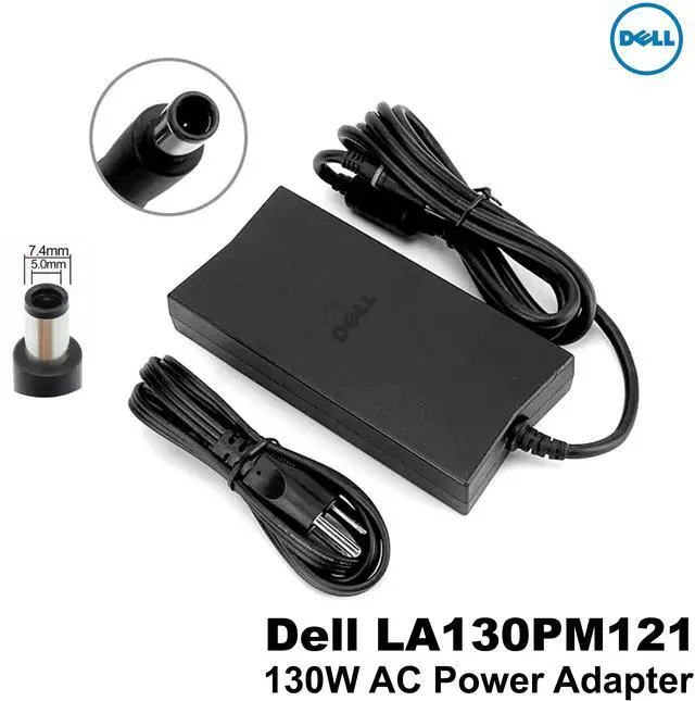 Alt view image 2 of 6 - Dell LA130PM121 130W 6.7A 19.5V AC Power Adapter HG5D1 0HG5D1