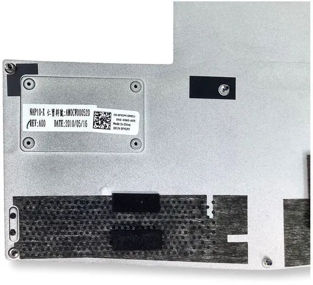 Alt view image 6 of 6 - Dell Alienware M11xR2 Laptop Bottom Access Panel Assembly FYCPY