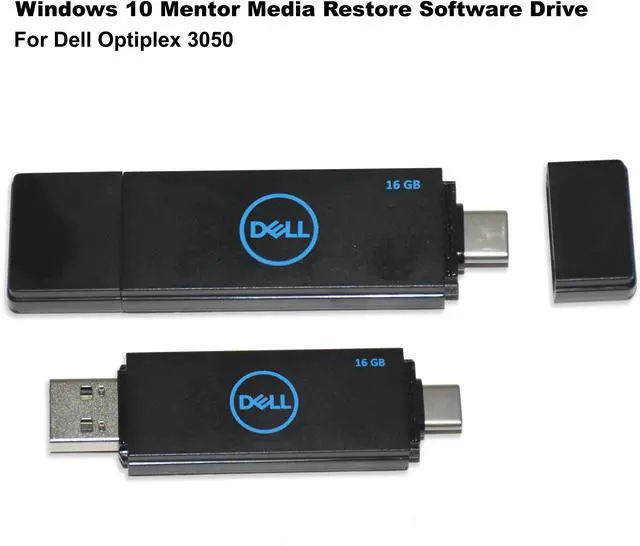 Alt view image 2 of 6 - Dell Optiplex 3050 Windows 10 Mentor Media Restore Software Drive VH17G
