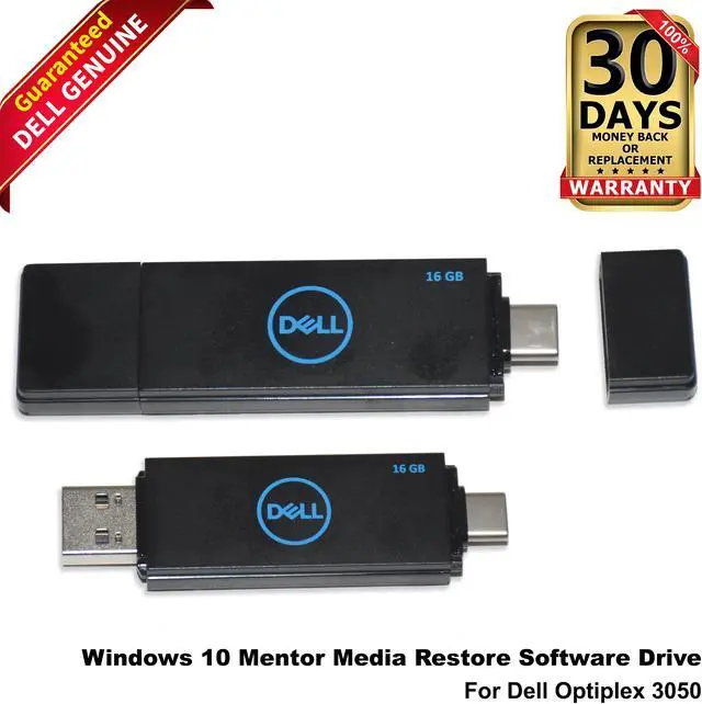 Main image of Dell Optiplex 3050 Windows 10 Mentor Media Restore Software Drive VH17G