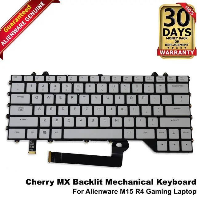 Main image of Dell Alienware M15 R4 Gaming Laptop Cherry MX Backlit Mechanical Keyboard XDPC4