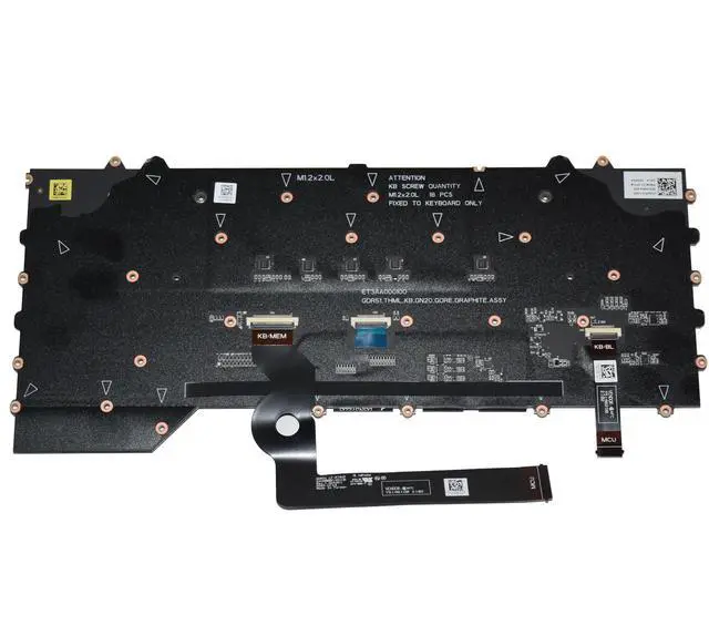 Alt view image 4 of 5 - Dell Alienware M15 R4 Gaming Laptop Cherry MX Backlit Mechanical Keyboard XDPC4