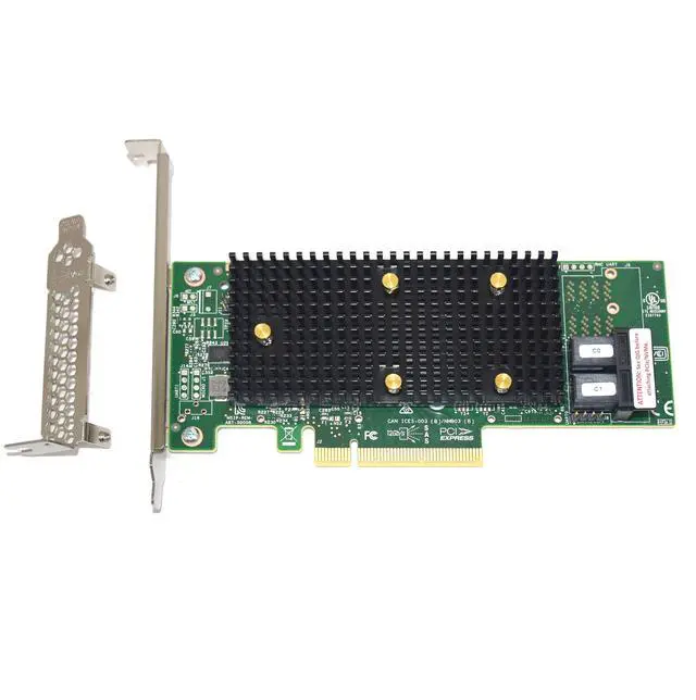 Alt view image 7 of 8 - Broadcom 9400-8I LSI 9400 Series Tri-Mode 12G SAS / SATA PCIe HBA