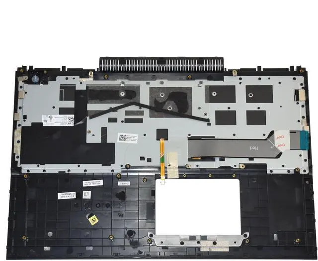 Alt view image 5 of 6 - Dell Inspiron 15 7567 & 7566 Laptop Palmrest w/Backlit Keyboard Assembly 0KN55