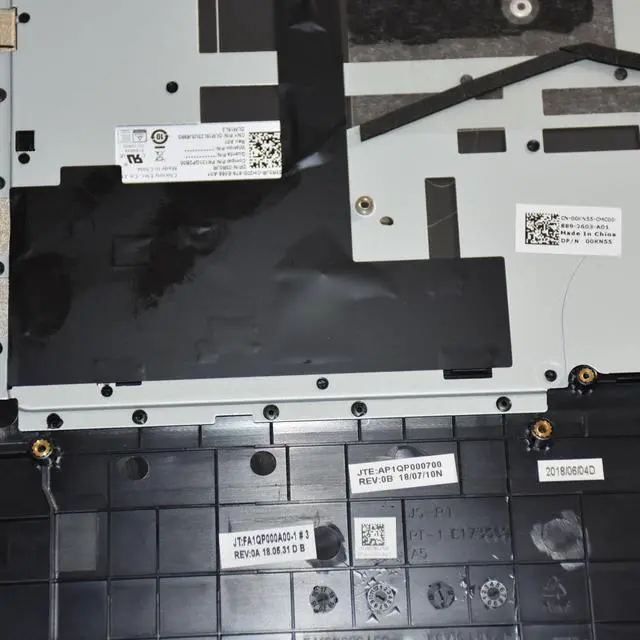 Alt view image 6 of 6 - Dell Inspiron 15 7567 & 7566 Laptop Palmrest w/Backlit Keyboard Assembly 0KN55