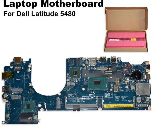 Alt view image 2 of 6 - Dell latitude 5480 Intel i7-7820HQ 2.9Ghz Nvidia Geforce 930MX 2GB Laptop Motherboard 8R9JH