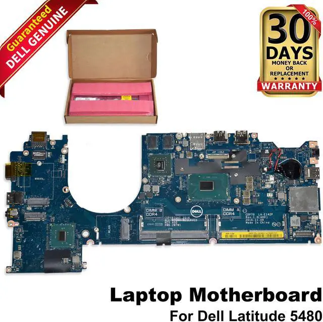 Main image of Dell latitude 5480 Intel i7-7820HQ 2.9Ghz Nvidia Geforce 930MX 2GB Laptop Motherboard 8R9JH