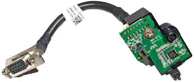 Alt view image 5 of 6 - Dell OptiPlex 3040, 3046, 3050, 5040 & 7040 SFF VGA Cable Assembly & Daughterboard 6XHN0