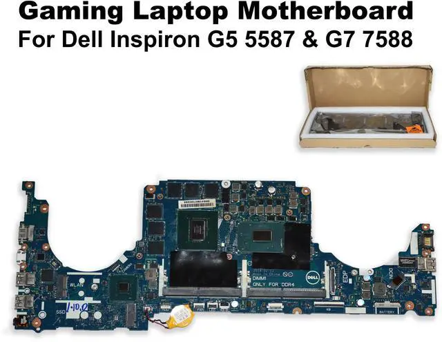 Alt view image 2 of 6 - Dell Inspiron G5 5587 & G7 7588 Intel Core i7-8750H GeForce GTX 1060 Gaming Laptop Motherboard TM9WY