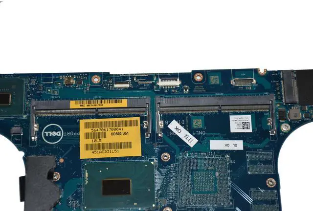 Alt view image 5 of 6 - Dell Precision 5530 Intel Core i5-8300H 2.3GHz Laptop Motherboard 3FYD6