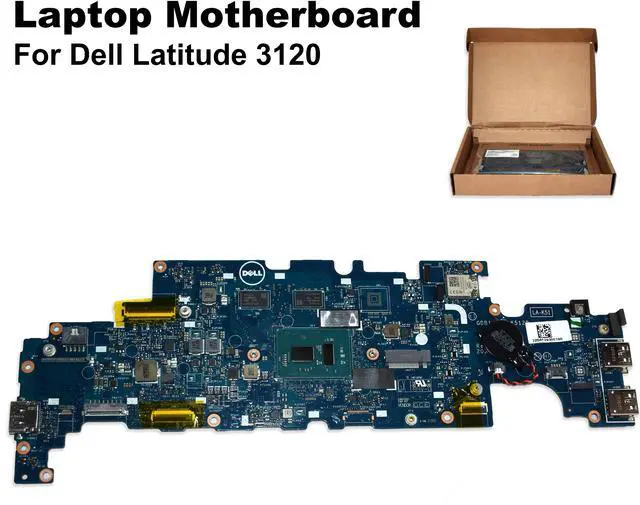 Alt view image 2 of 6 - Dell Latitude 3120 Intel Celeron N5100 1.1GHz Quad Core 4GB RAM Laptop Motherboard M0JC3
