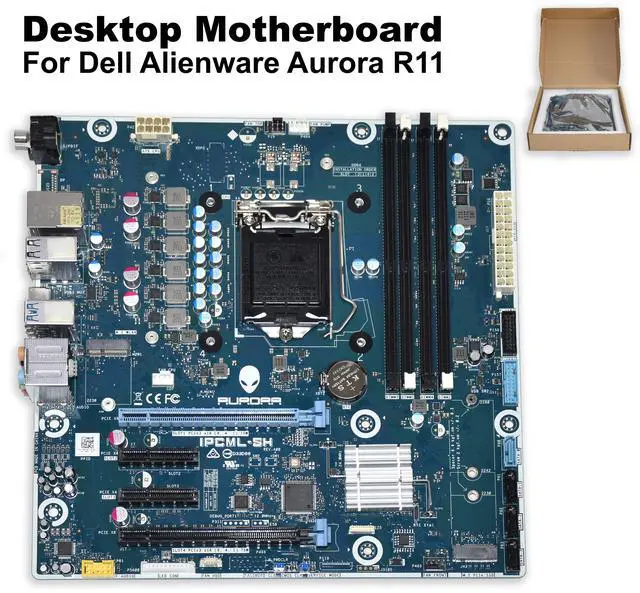 Alt view image 2 of 6 - Dell Alienware Aurora R11 R12 Motherboard Chipset Z490 LGA1200 N43JM IPCML-SH