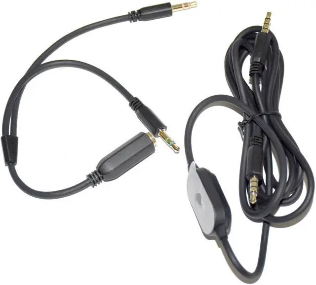 Alt view image 4 of 6 - Dell Alienware Stereo PC Gaming Headset AW310H: 50mm Hi-Res Drivers - Sports Fabric Memory Foam Earpads - Works with PS4, Xbox One & Switch via 3.5mm Jack RTCMY