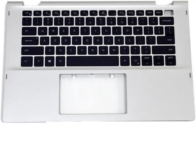 Alt view image 3 of 6 - Dell Inspiron 5406 2-in-1 Backlit Keyboard Palmrest Assembly VJ41D