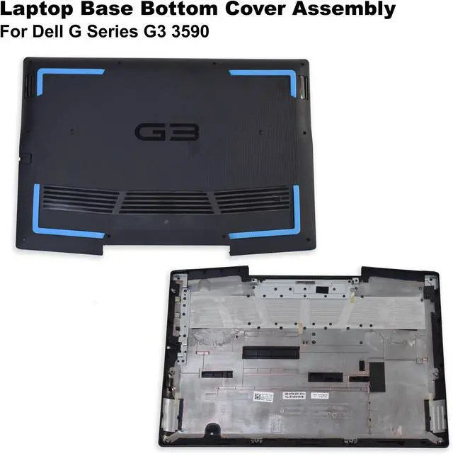 Alt view image 2 of 5 - Dell G Series G3 3590 Laptop Base Bottom Cover Assembly 2KW4M