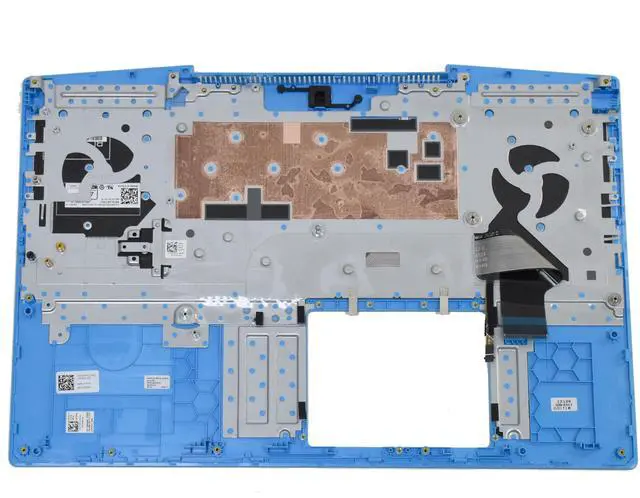 Alt view image 5 of 6 - Dell G Series G5 5500 Palmrest Backlit Spanish Keyboard Assembly 3T5PH