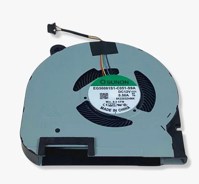 Alt view image 2 of 6 - Dell G7 17 7700 CPU Cooling Fan EG50061S1-C050-S9A DC12V 0.52A WMJ4N