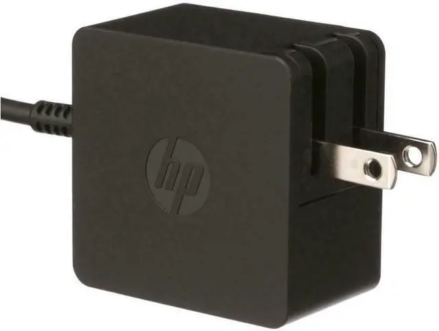 Alt view image 3 of 3 - HP 45W Travel AC Power Supply (4ME14AA#ABA)