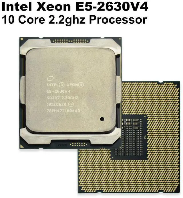 Alt view image 2 of 4 - Dell Intel Xeon E5-2630 V4 SR2R7 10-Core 2.2GHz 25MB LGA 2011-3 Processor SR2R7