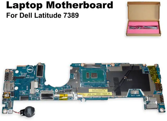 Alt view image 2 of 5 - Dell Latitude 7389 Intel Core i5-7300U 2.6GHz Laptop Motherboard 4T8FJ