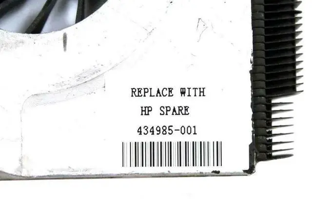 Alt view image 6 of 6 - HP Pavilion Dv6000 Dv6500 Processor Heatsink Cooling Fan Assembly 451860-001