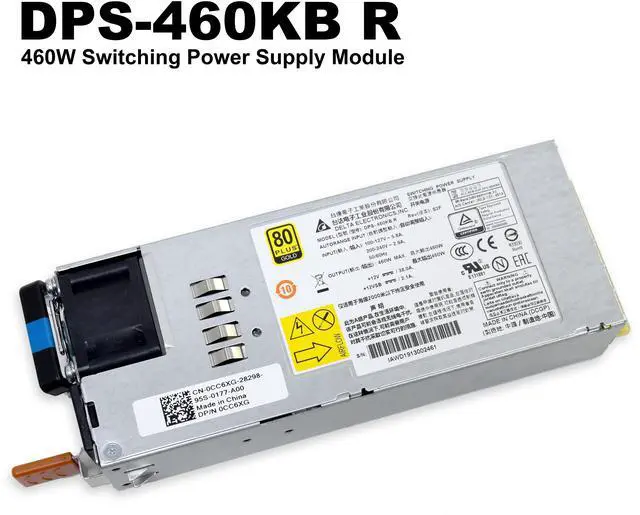 Alt view image 2 of 5 - Dell DPS-460KB R 460W Switching Power Supply Module CC6XG
