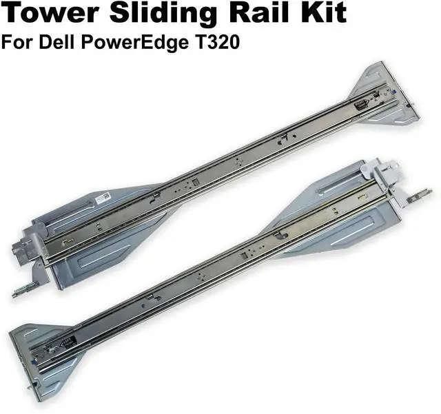 Main image of Dell PowerEdge T320 T630 T640 3U Sliding Server Rack Ready Rail Kit 0D2K5P D2K5P