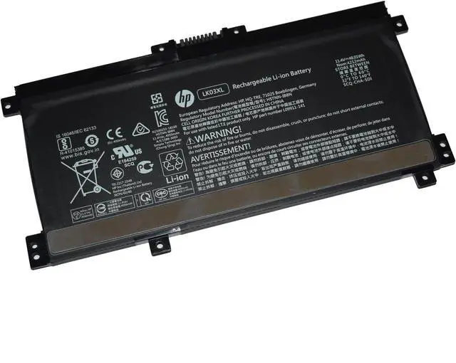 Alt view image 4 of 6 - HP Pavilion X360 48Wh 4.2Ah Laptop Battery L09280-855
