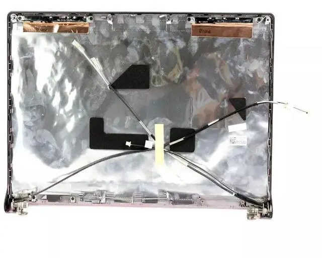 Alt view image 4 of 5 - Dell Studio 1555 1557 1558 15.6 Inches LCD Back Cover Assembly w/Hinges Red 6PNWT 06PNWT