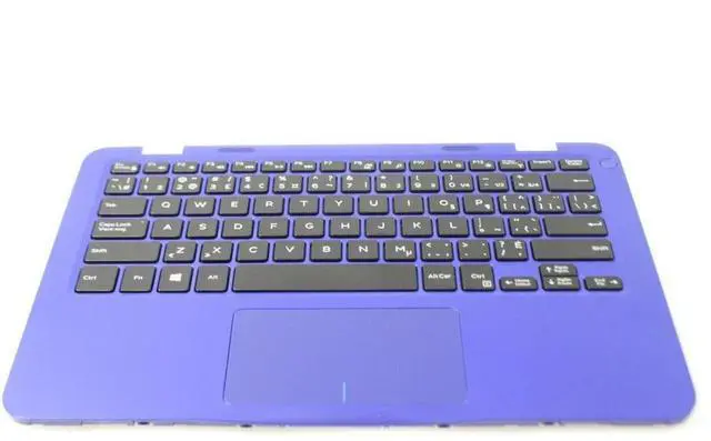 Alt view image 3 of 4 - Dell Inspiron 11 3162 3164 French Palmrest Touchpad Keyboard Assembly 8KDM2