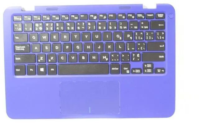 Alt view image 2 of 4 - Dell Inspiron 11 3162 3164 French Palmrest Touchpad Keyboard Assembly 8KDM2
