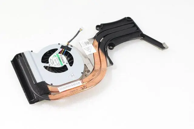 Alt view image 2 of 3 - Dell Latitude E6420 CPU FAN and Heatsink Assembly NVIDIA TYP01