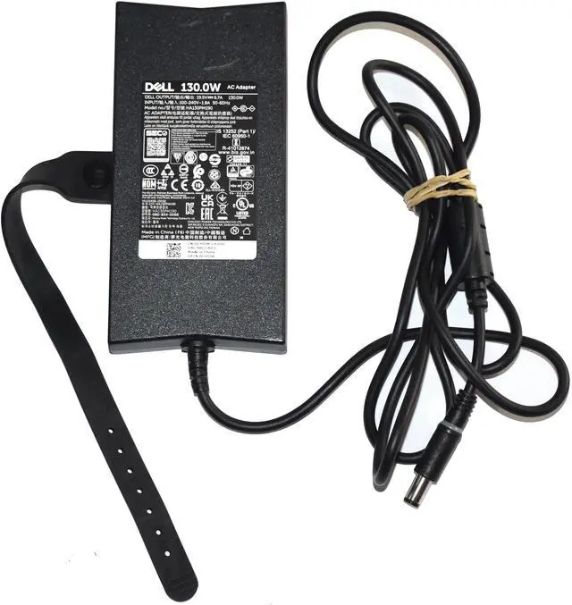 Alt view image 4 of 6 - Dell G3 15 3579 130Watts AC Power Adapter 7.4mm Barrel Tip 19.5 Volts CY0JM